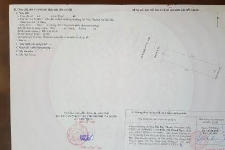 Đất biển Đinh Thị Hòa gần Phạm Văn Đồng, Nhà Đất Đà Nẵng