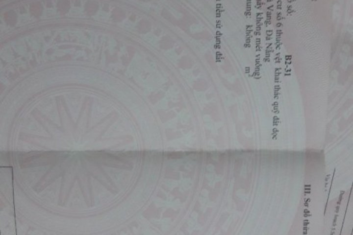 Bán đất Tđc Hòa Sơn 6 diện tích 100m2 giá đầu tư, Nhà Đất Đà Nẵng